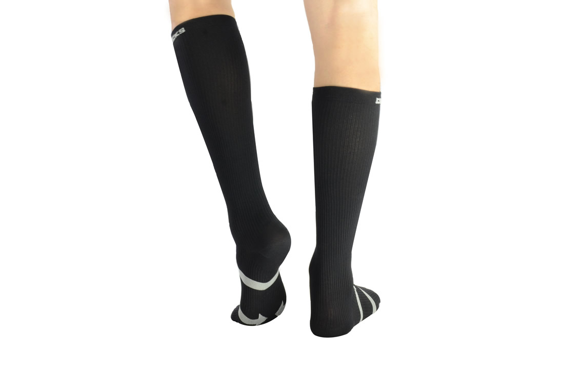 Graduated Compression Socks Women & Men Black & Green & Pink & Grey